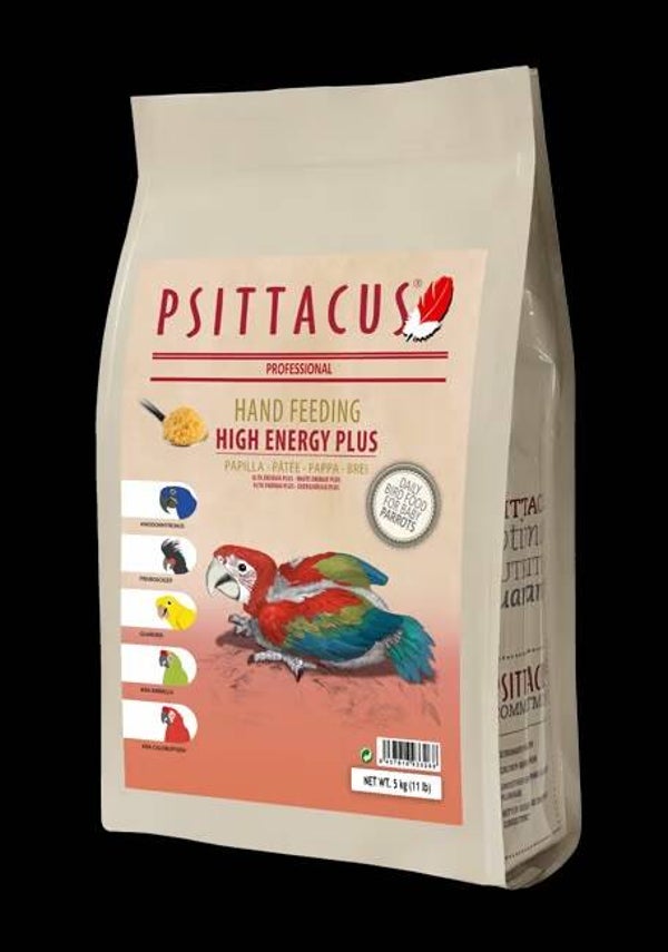 High Energy PLUS Hand Feeding 5kg - Psittacus