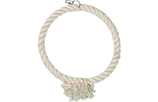 ANNEAU CORDON ÉCRU 33.5cm L x 5cm l x 51.5cm H