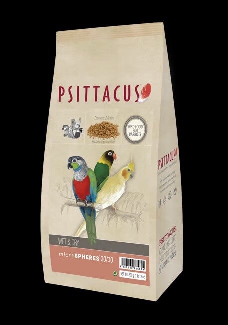WET & DRY MICROSPHERES 20/10 800gr/3kg - Psittacus
