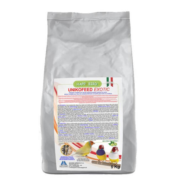 Unikofeed Exotic 5kg - Farine pour les oiseaux exotiques