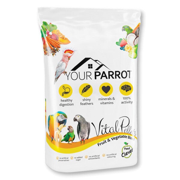VItal Pellets Fruit & Vegetable Blend 10kg - Your Parrot - Extrudés aux fruits et légumes