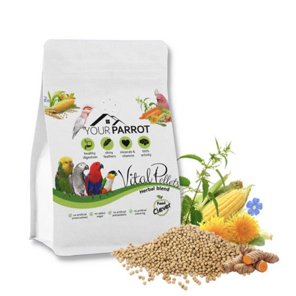 VItal Pellets Herbal Blend 900g - Your Parrot - Extrudés à base d'herbes et de plantes