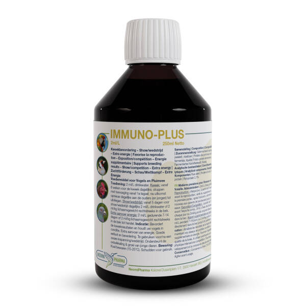 Immuno-Plus 250ml - Favorise la reproduction et la récupération - NeorniPharma