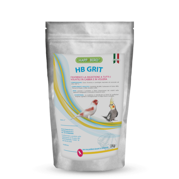 HB Grit 1kg - Grit de haute qualité - Ne colore pas