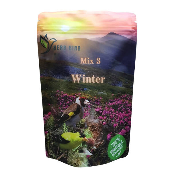 Mix 3 pour la période après la mue et l’hiver - 150g - Herb bird mix