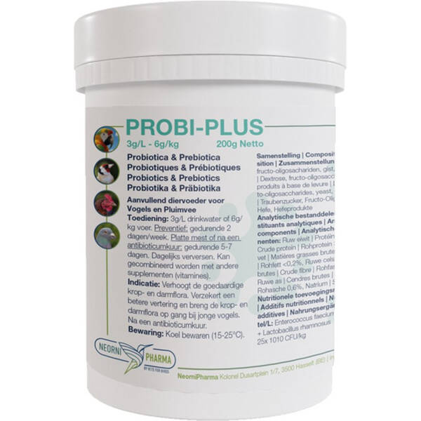 Probi-plus 200g - Prébiotiques et Probiotiques - Neornipharma