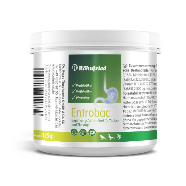 Entrobac 125gr - Flore Intestinale - Pre Et Probiotiques