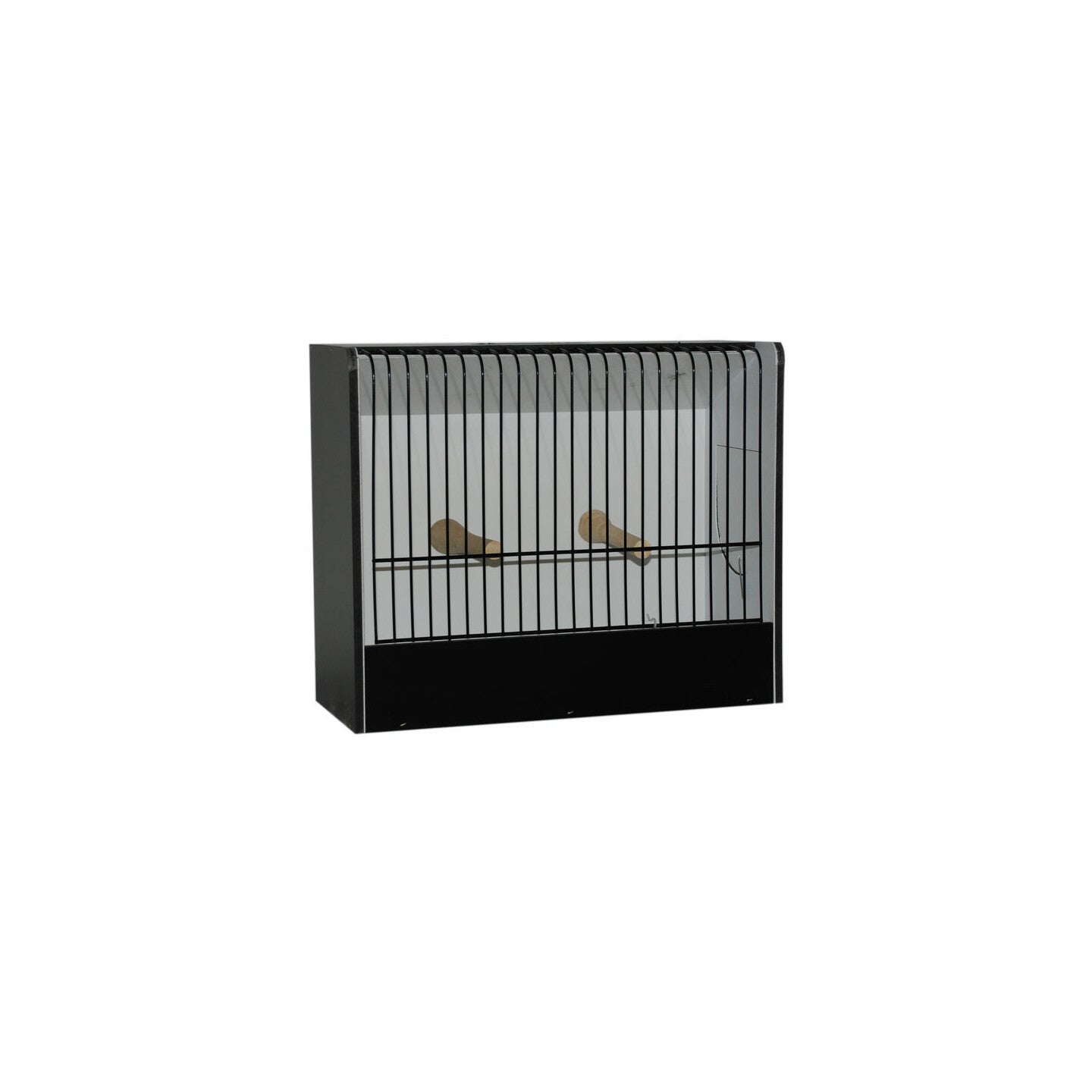 Cage d'exposition canaris en PVC (23 barreaux)