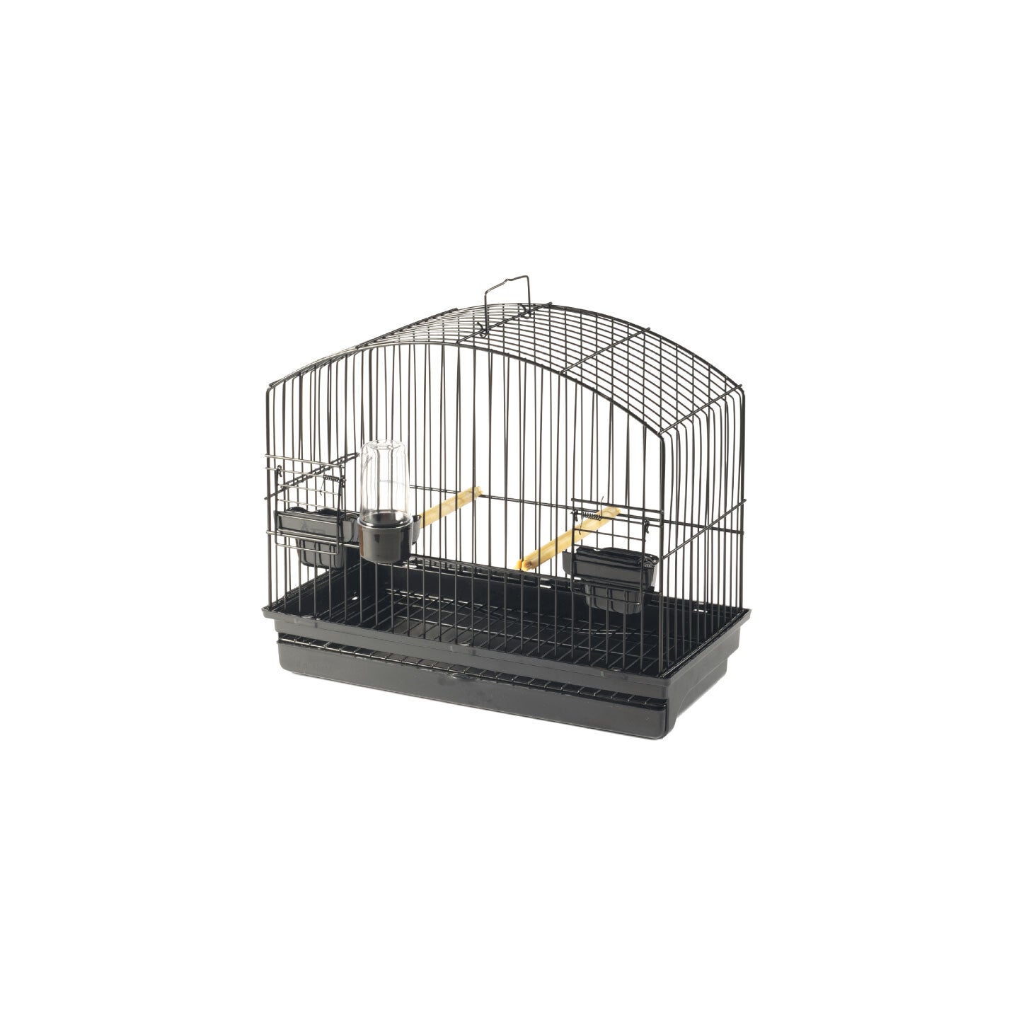Cage d'exposition border/fife 35.5×17.5×30cm - Noir - STA