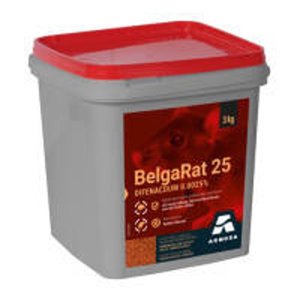 Belgarat 25 3kg - Graines de blé pour rats et souris - Vrac
