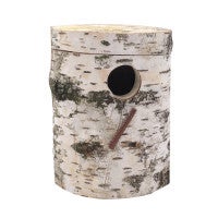 Nid en bouleau pour oiseaux exotiques ou mésange