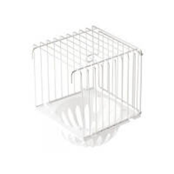 Support de nid en métal + nid gris en plastique Recyclé