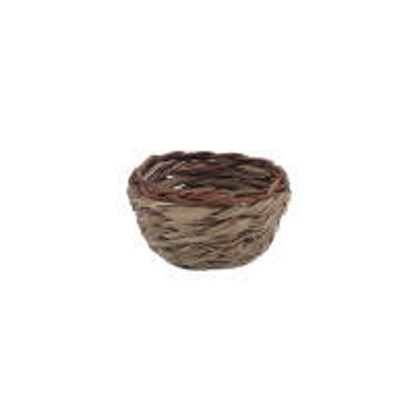 Nid préformé en chaume 8cm