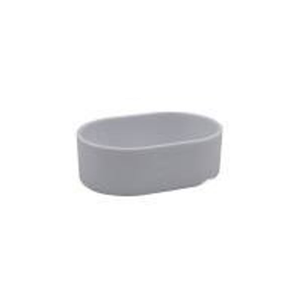 Mangeoire ovale blanche - 11 x 7,5 x 3,5 cm