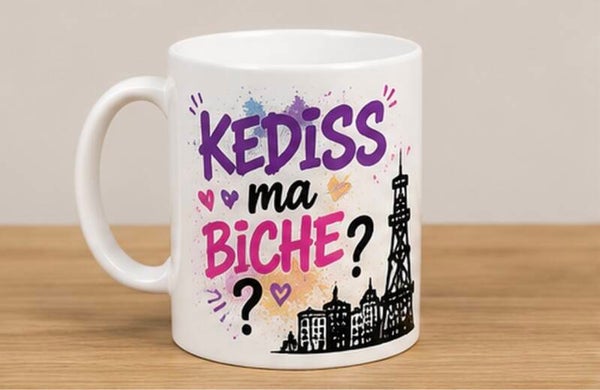 Mug ; Kediss ma biche ? ( Charleroi)
