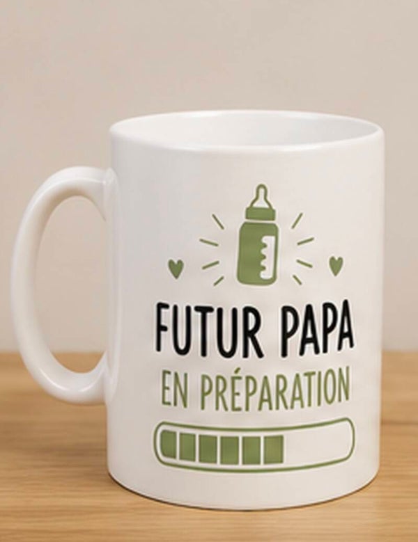 Mug ; Futur papa en préparation
