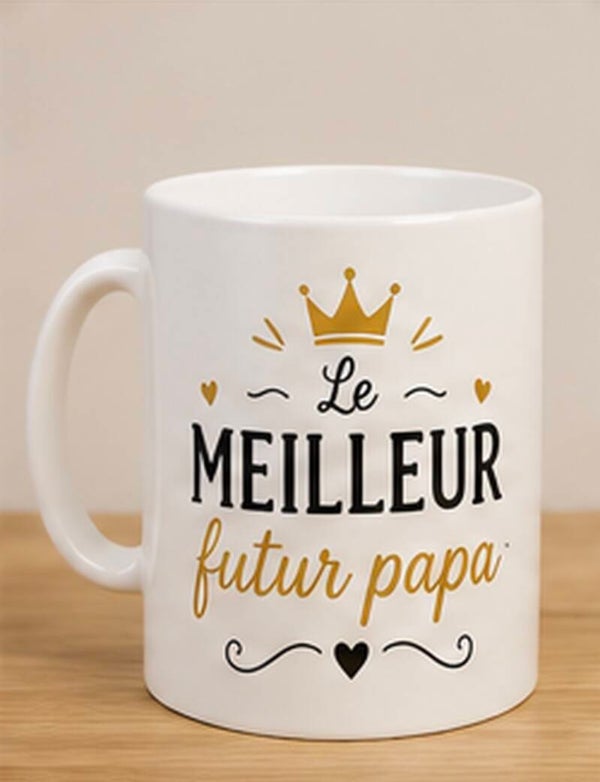Mug ; Le meilleur futur papa