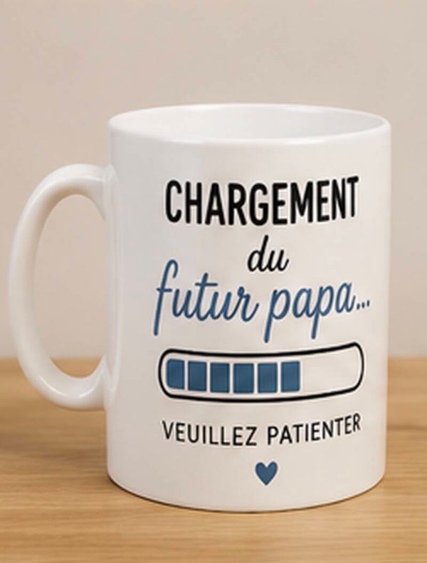 Mug ; Chargement du futur papa veuillez patienter