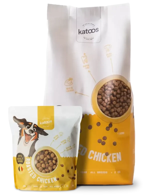 Roasted Chicken croquette au poulet chien 12kg KATOOS