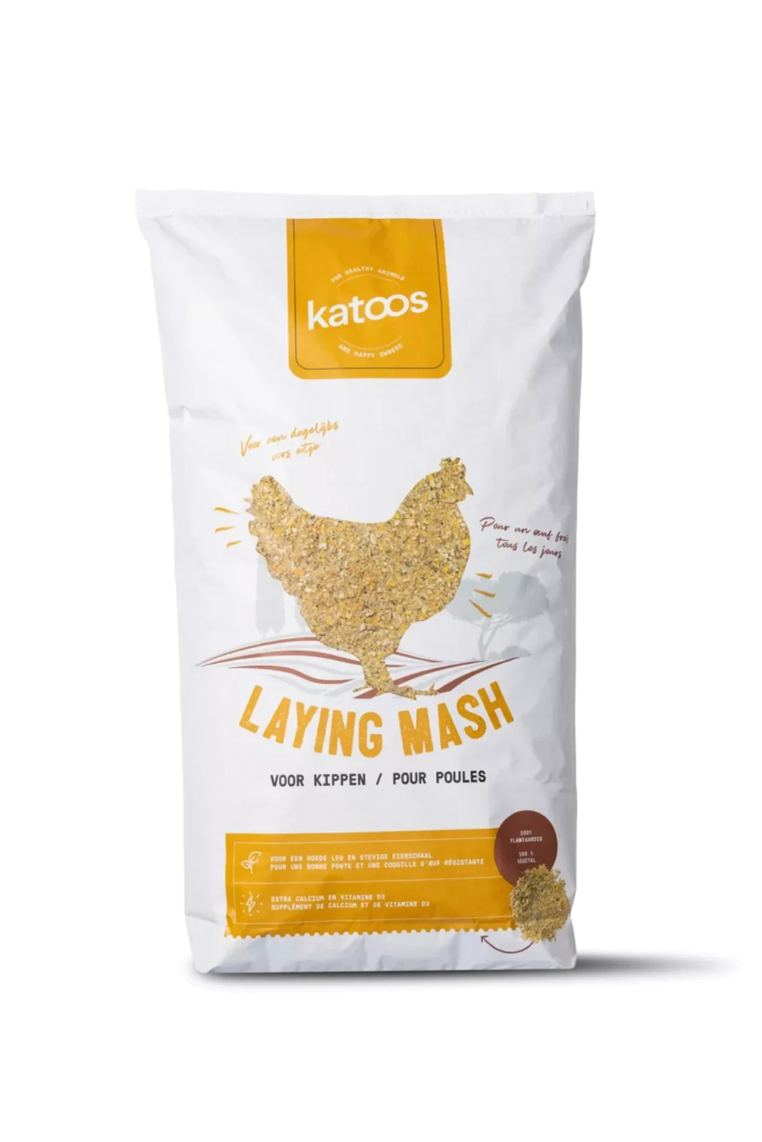 Laying Mash pour poules pondeuses 18kg KATOOS