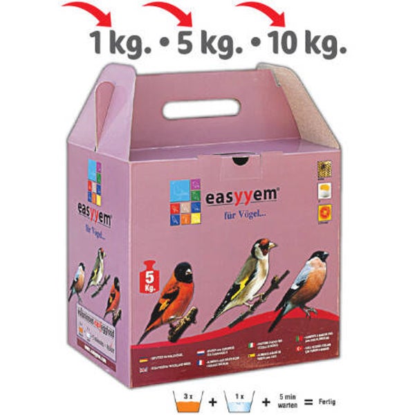Pâtée aux œufs pour oiseaux indigènes 1kg - Easyyem
