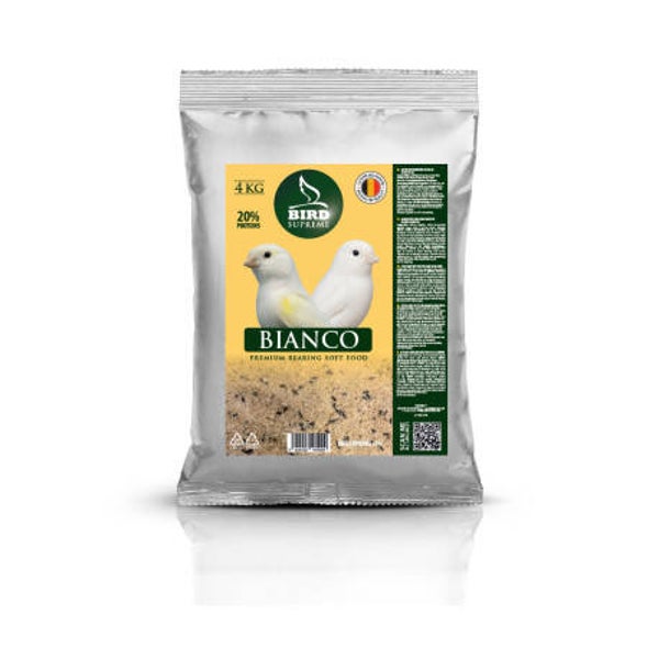 Pâtée blanche grasse 4kg - Rearing Soft Food Bianco - Pâtée Élevage - Bird suprême