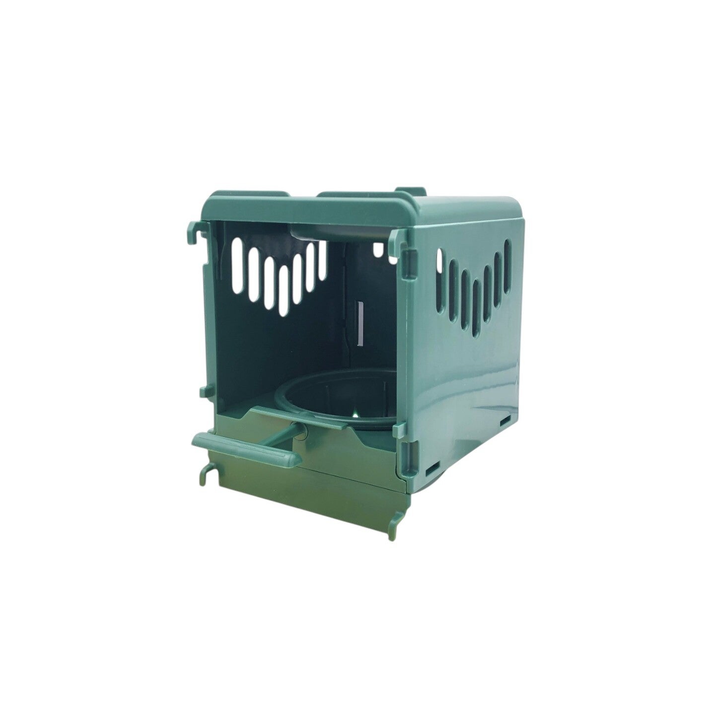 Nid "Samsara" vert - Ø10cm - 12,5 x 19,5 x 16,5cm