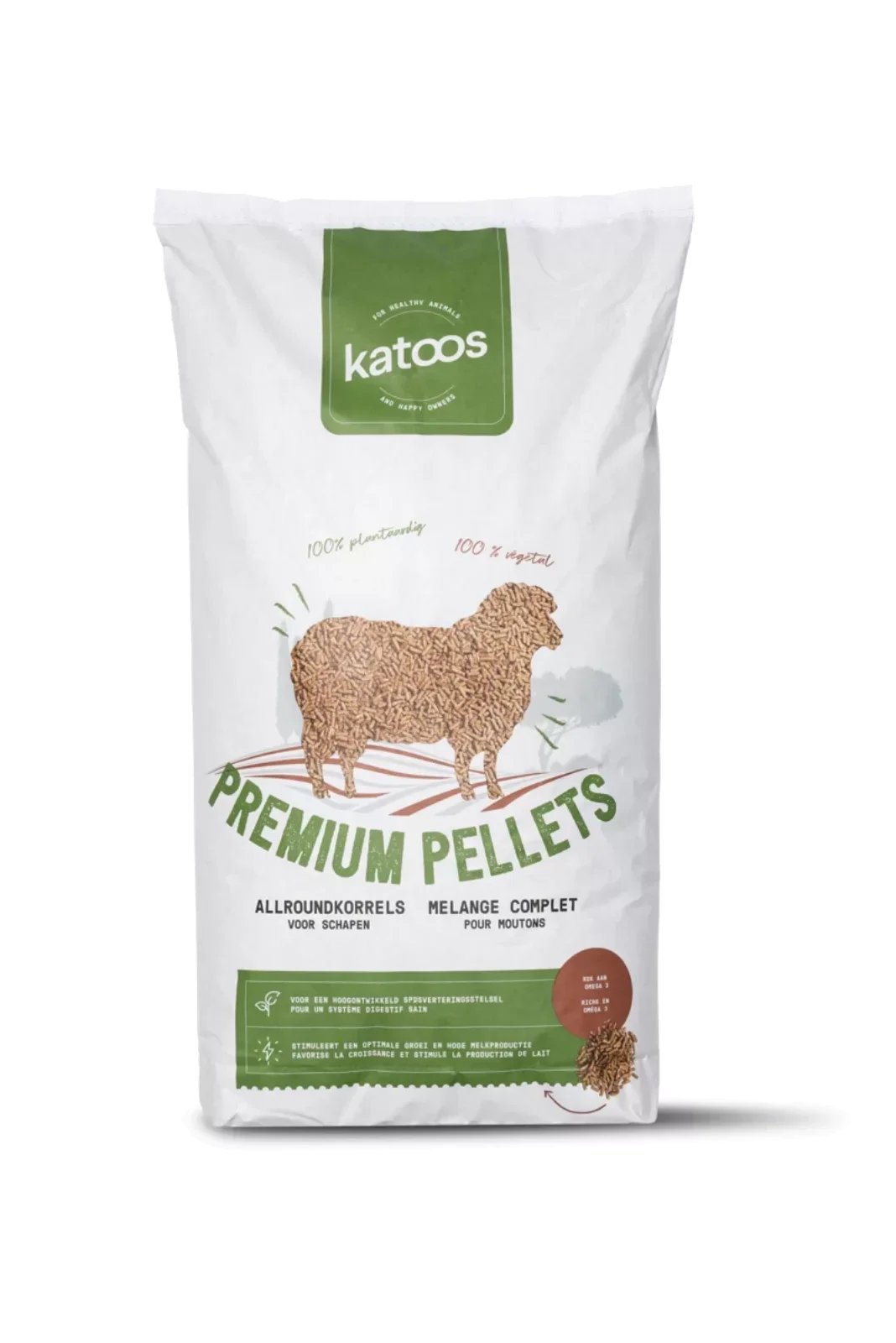 Granulés complets pour moutons 18kg KATOOS