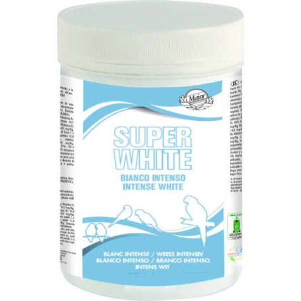 Super white 250g - Intensifie la couleur blanche du plumage - Chemivit
