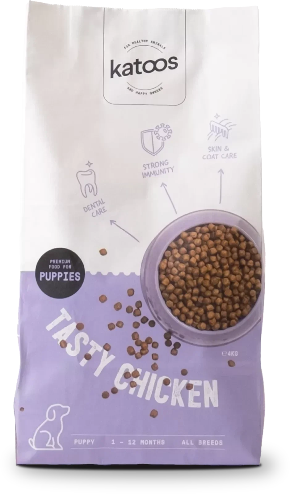 Tasty Chicken croquettes chiot 4kg KATOOS