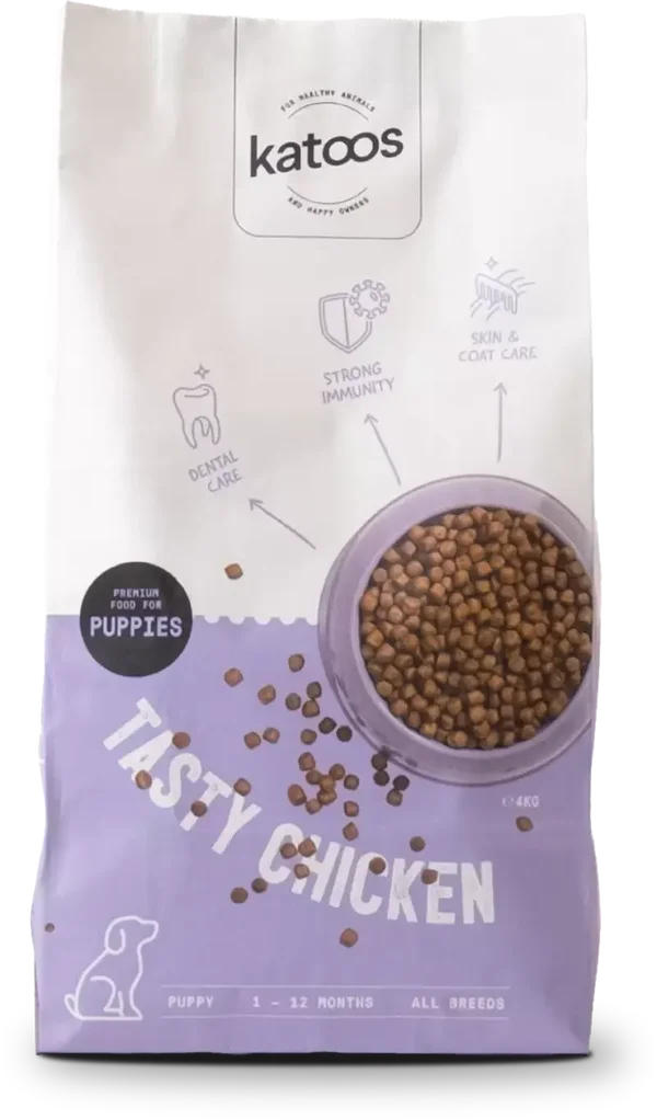 Tasty Chicken croquettes chiot 4kg KATOOS