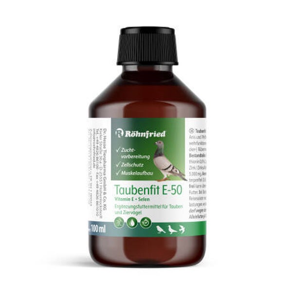 Taubenfit-E 50 (100 ml) - Vitamine E Et Sélénium