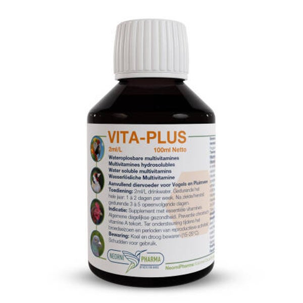 Vita-Plus 100ml - Multivitamines hydrosolubles - NeorniPharma