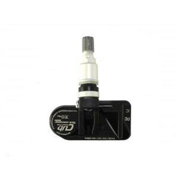 CUB Dual Sensor 315/433 MHz Clamp-in Silver valve EJ PROGRAMERAD