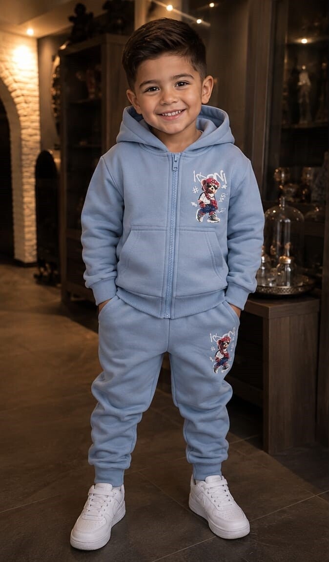 Icon pak jongen blauw