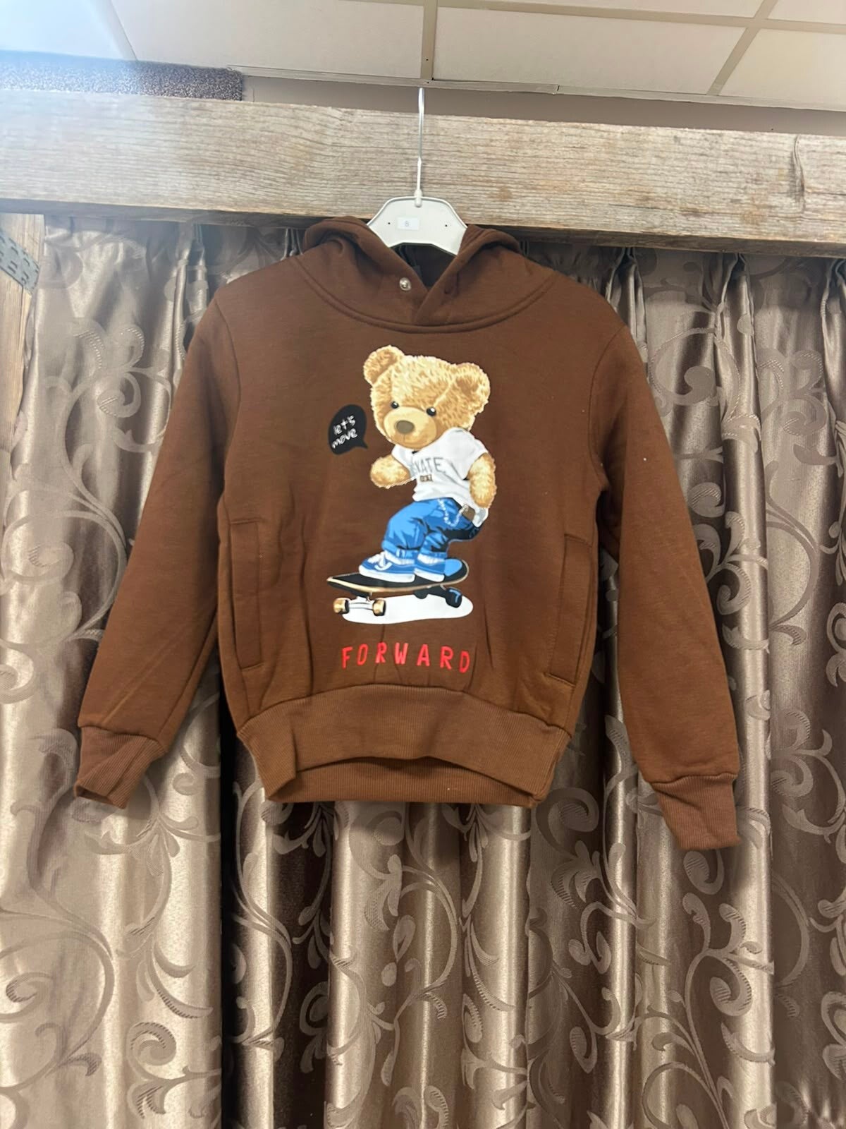 Jongens trui Forward bruin
