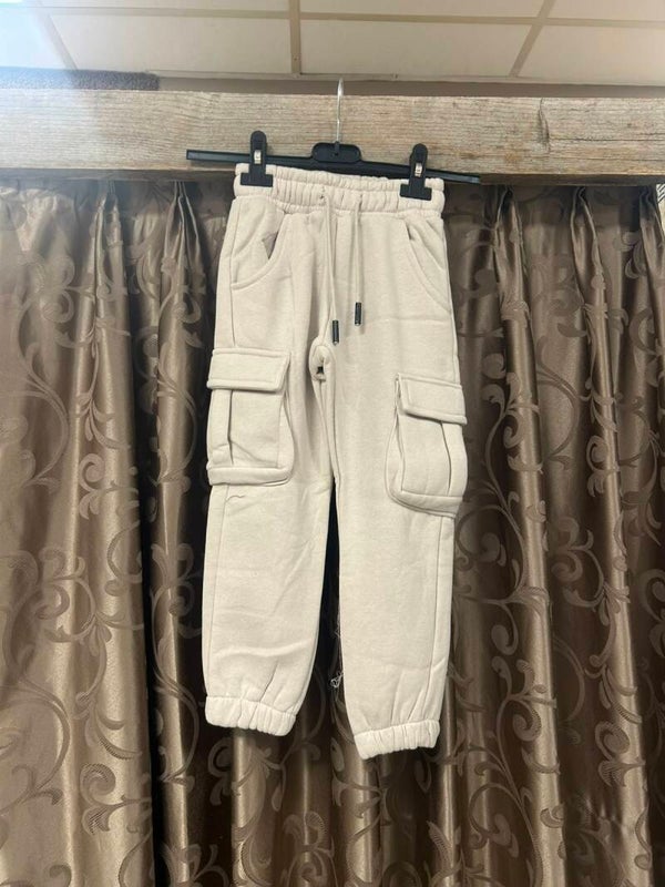 Joggingsbroek crème jongens