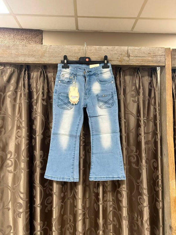 Meisjes spijkerbroek blauw