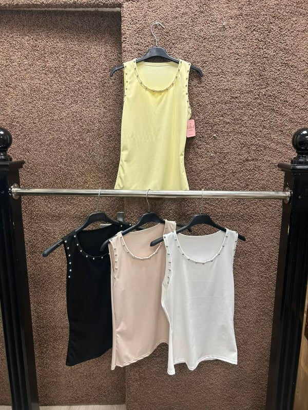 Hemd met steentjes One Size (meerdere kleuren)