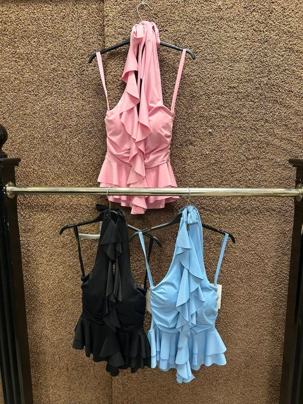 Top met bandjes One Size (meerdere kleuren)