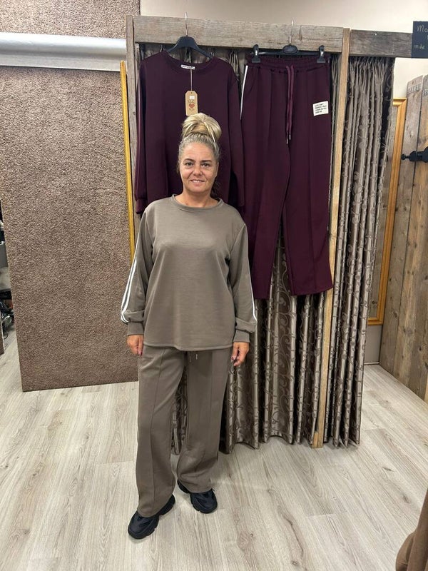 Dames pak Strepen One Size (meerdere kleuren)