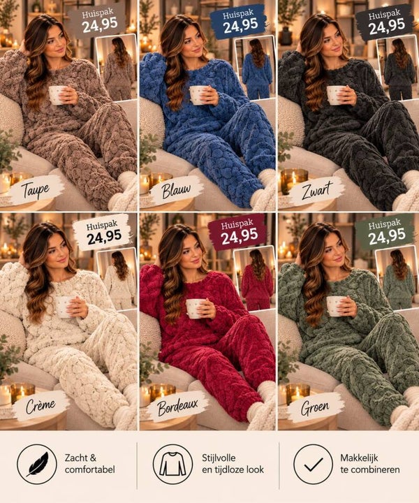 Teddy Soft Comfort Huispak ( one size )