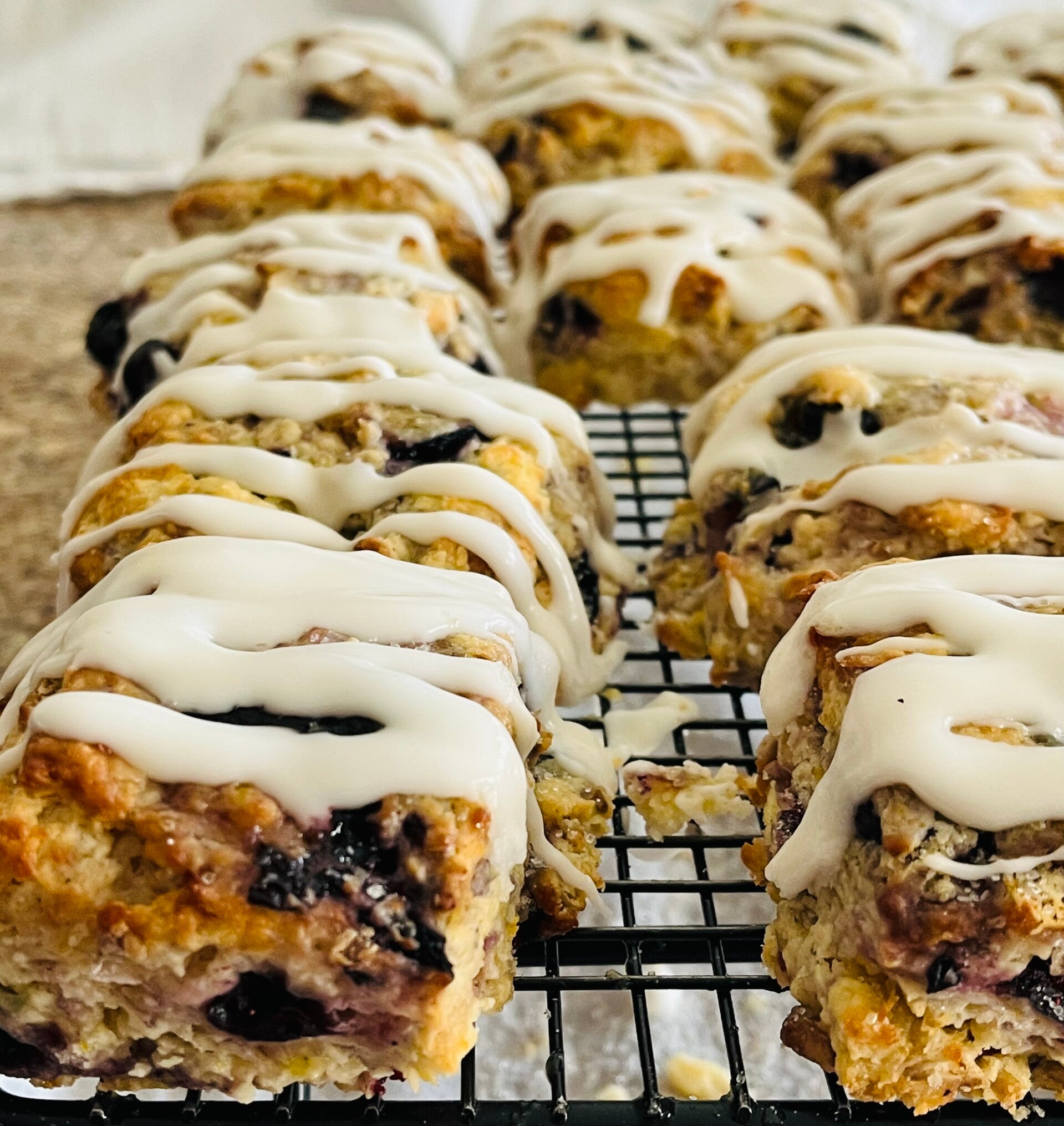 Lemon Blueberry Scone
