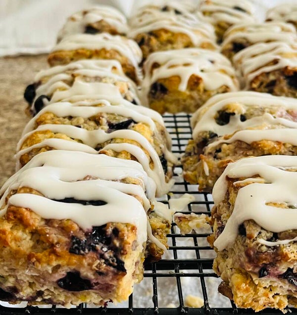 Lemon Blueberry Scone