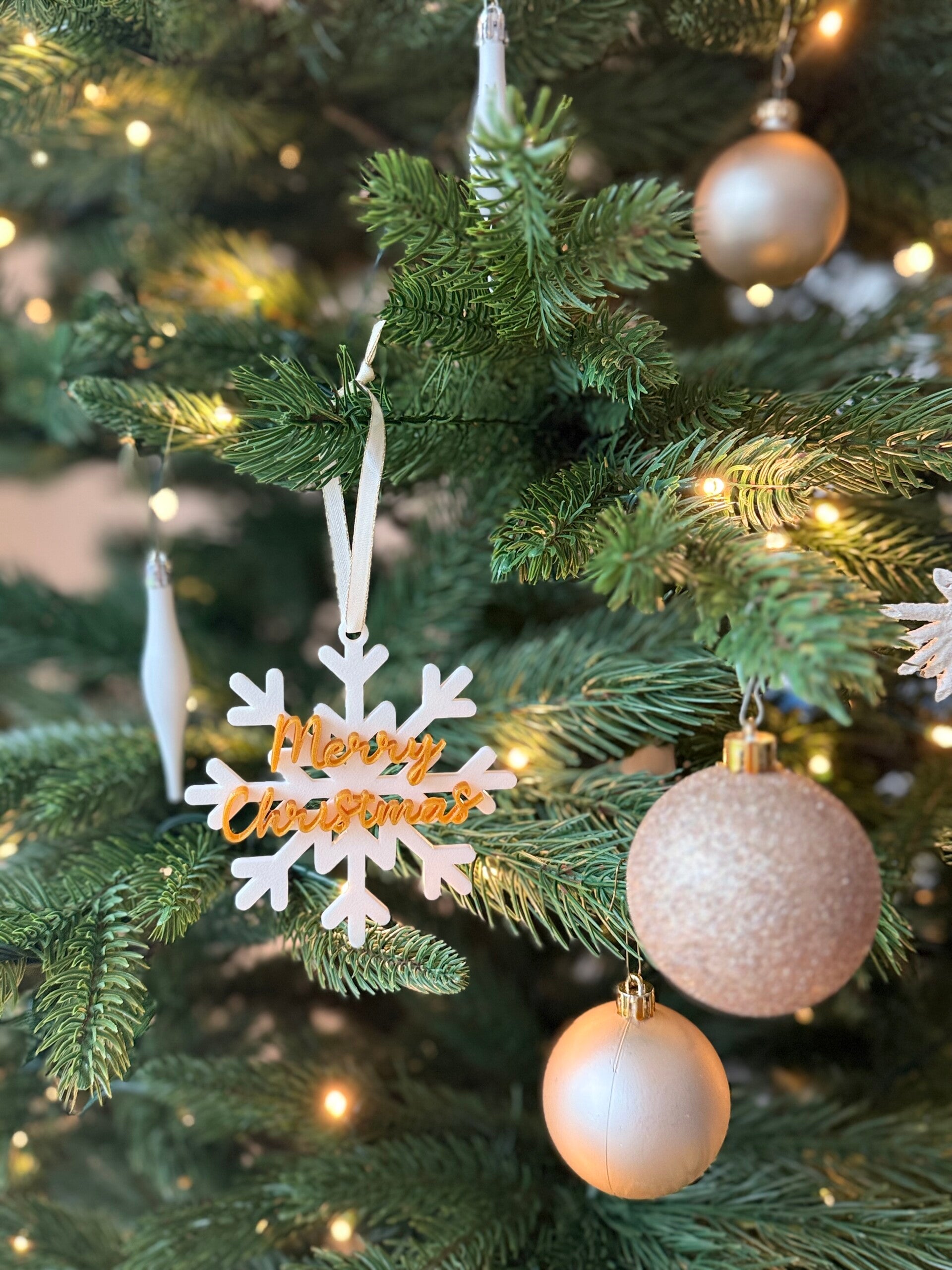 Personalisierte Schneeflocke