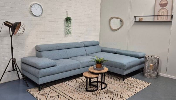 Montel hoekbank grijsgroen 285x180