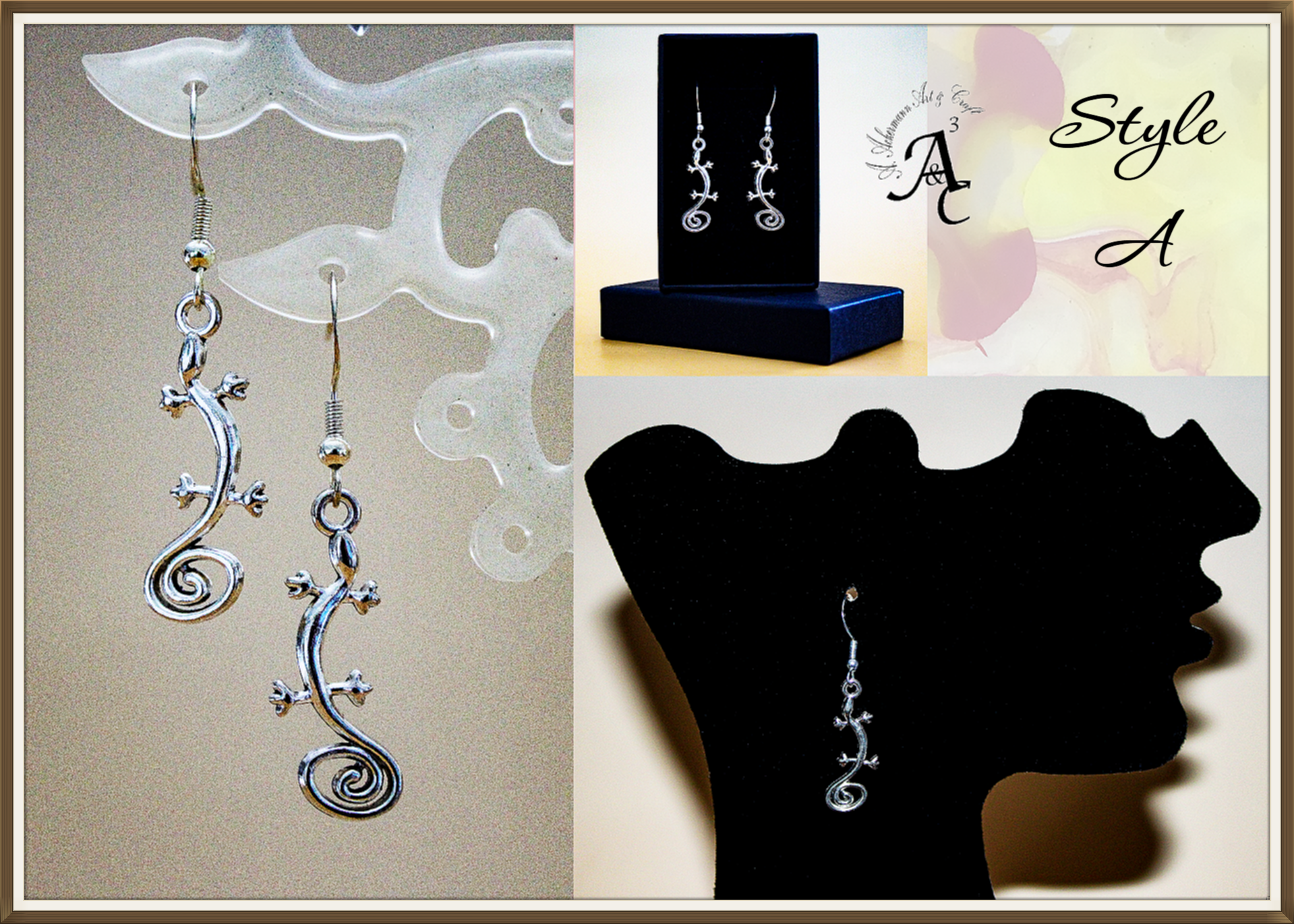 Ohrringe "Lizard Edition"