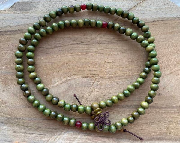 Perle en bois Japa Mala