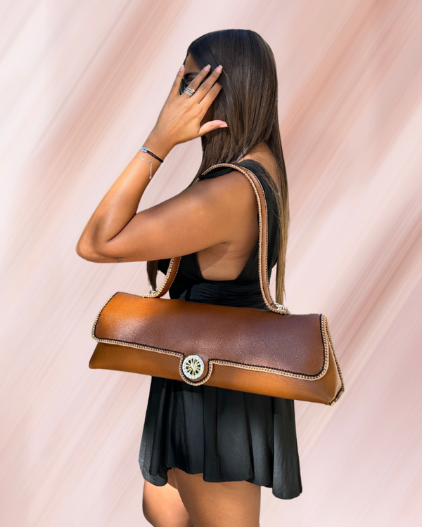 SAC AYEHA LONGO XXL MARRON CLAIR