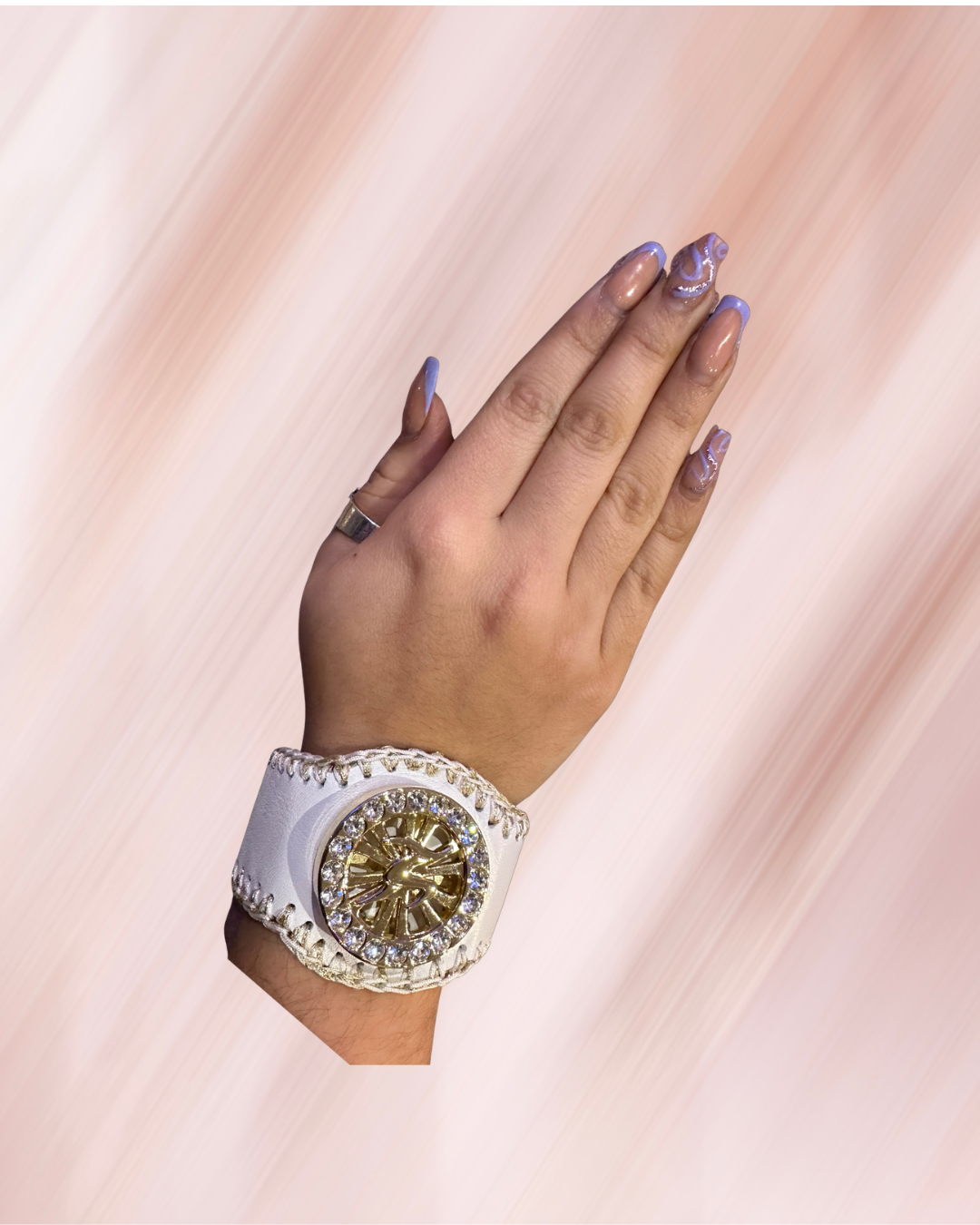 BRACELET ANTI STRESS BLANC